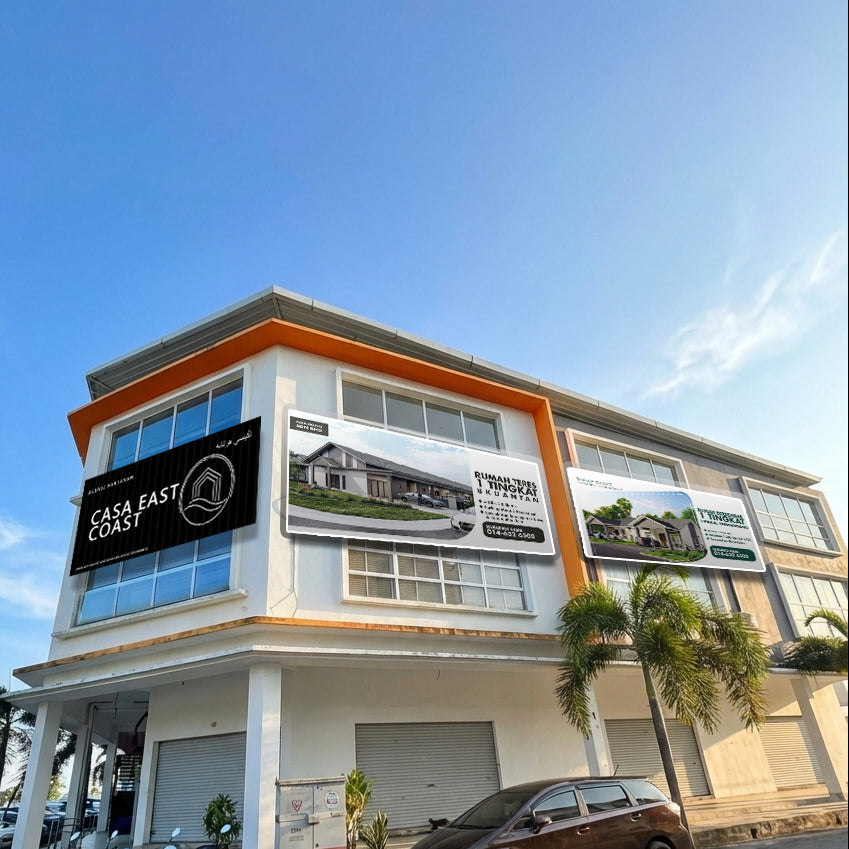 Casa East Coast Sdn Bhd main office, top real estate in Kuantan for Malaysian military, government staff and public.